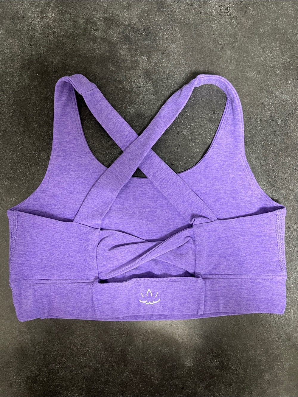 Beyond yoga- Purple Cross-Back Sports Bralette - Women Intimates - Picture 2 of 2